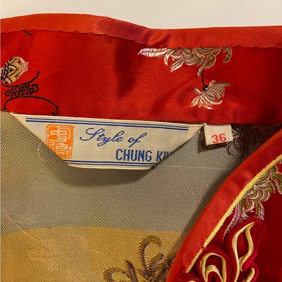 Geisha red dress size 36 - Picture 3 of 4